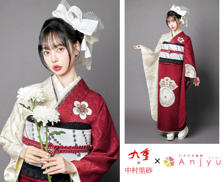 中村里砂×アンジュ